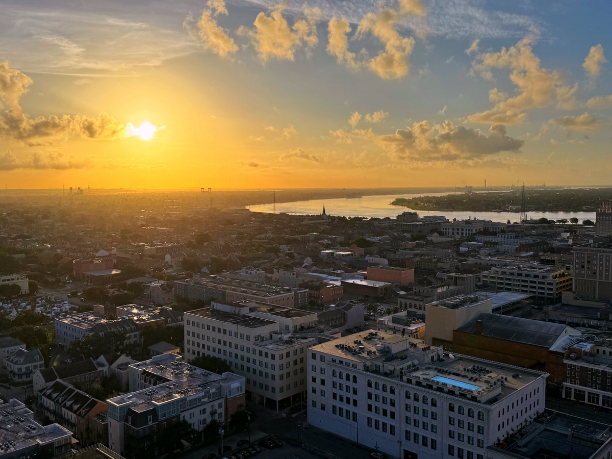 DavidMora's tweet image. Good morning, New Orleans! 🌇 #lawx #nola