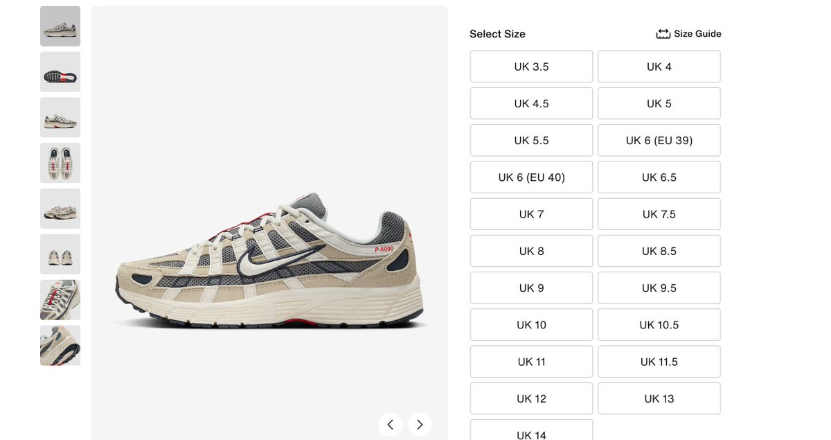thesolerestocks's tweet image. #ad The NEW Nike P-6000 Pale Ivory is LIVE at Nike!
Link > c.thesolesupplier.co.uk/chkjsx1
