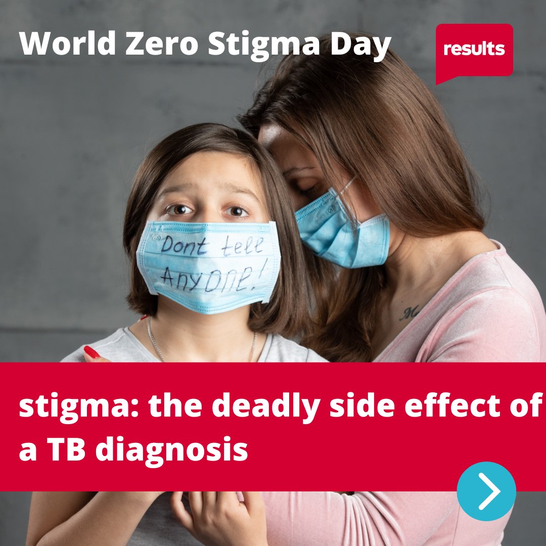 Today is Zero Stigma Day – a day when we tackle negative associations to certain diseases.

Stigma deeply impacts people with tuberculosis. People with TB are often made to feel isolated and outcast.

Our latest blog highlights the damaging effect of this invisible symptom of TB.