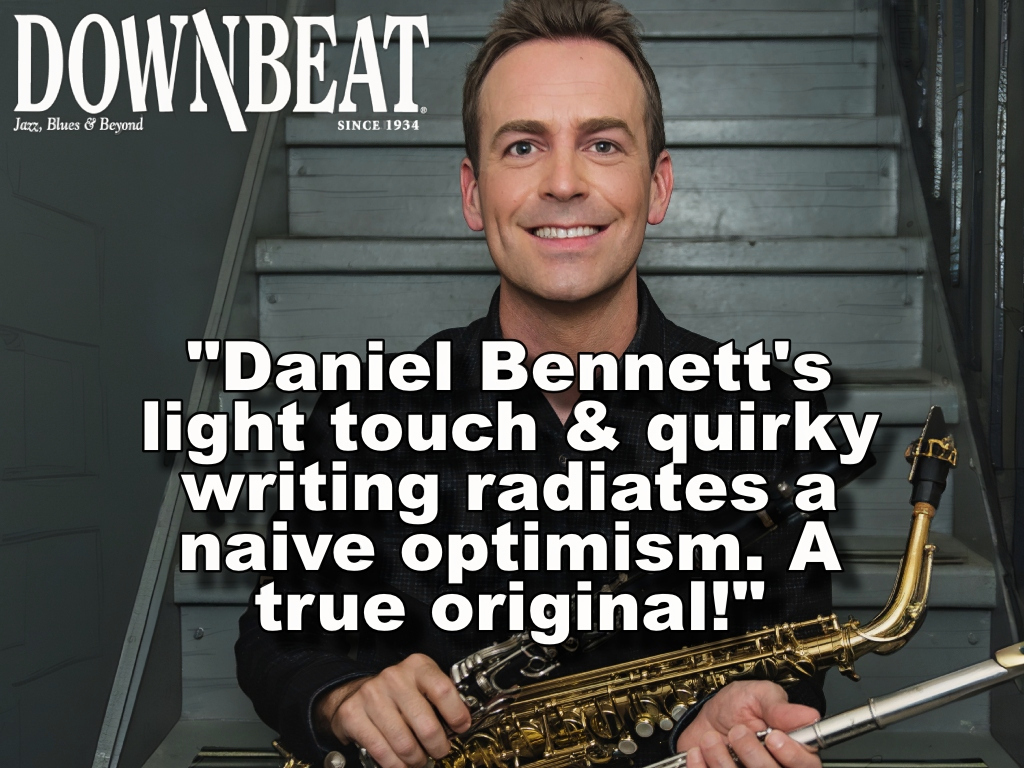 DanielBennettNY's tweet image. 😆 "Radiates a naive optimism!" @DownBeatMag reviews 'Mr. Bennett's Mind.'