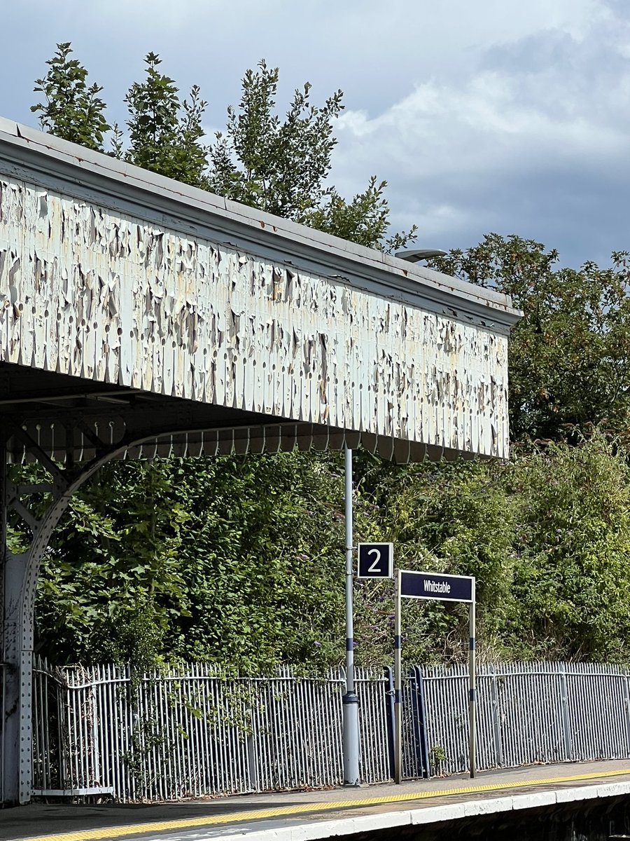 WesleyJBaker's tweet image. South Eastern Railway / British Rail – Whitstable Station is in desperate need of care. For a town that thrives on tourism, it’s unacceptable for visitors to be greeted by such a tired, neglected station. Whitstable deserves better – maintain it properly and show pride in this…