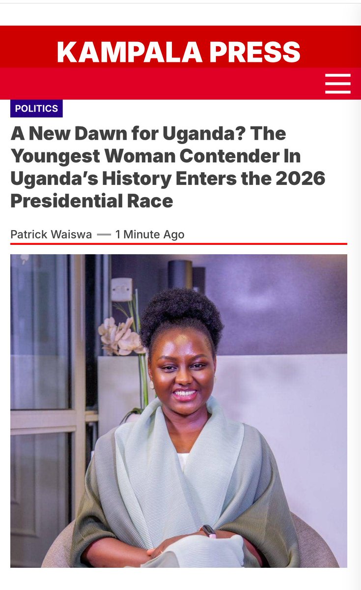 A new candidate has entered the race.. 

<a href="/__Mpambara/">Yvonne Mpambara</a> we see you 👀👀..