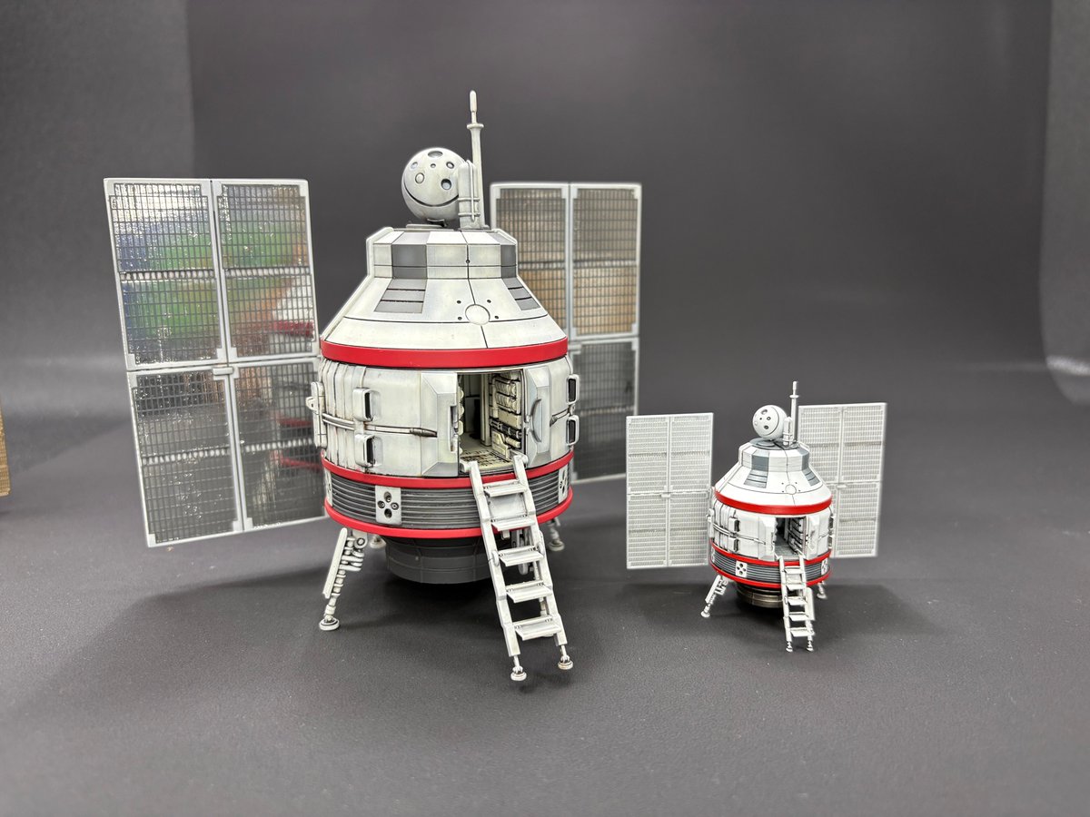 Plafactory_Tori's tweet photo. [再販] 1/72スケール C204 タイムマシン 
- 12,000円

[再販] 1/150スケール(N ゲージ) C204 タイムマシン 
- 3,000円

#wf2025s #シュタゲゼロ #steinsgatezero #夏ワンフェス #タイムマシン #FG204 #シュタゲ https://t.co/Yuyp5eZ9zx