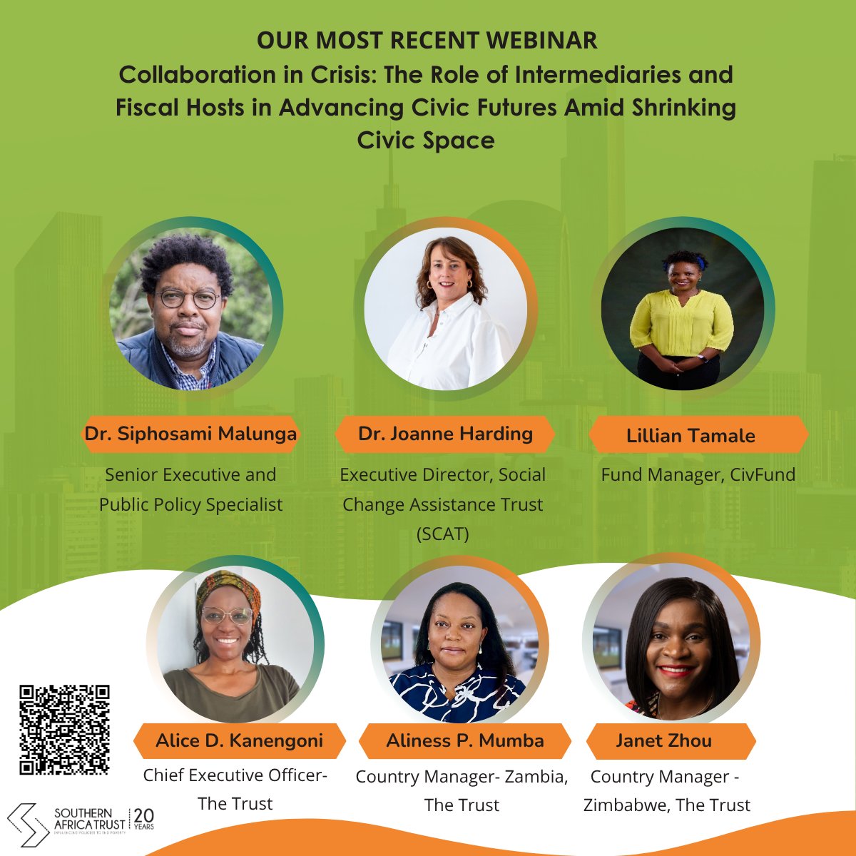 “We need nothing short of systemic transformation. How do we shift from dependency to wealth creation?”💬 This powerful reflection and many more comes from our recent webinar:  — now available to watch here: shorturl.at/dr917 
#FiscalHosting #AidCuts #AfricanPhilanthropy