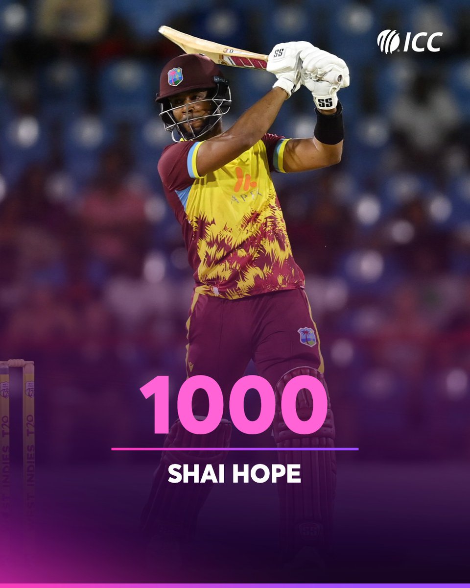 OGitala's tweet image. As of 21 July 2025, Shai Hope recently equalled a West Indies legend with his 17th ODI century 💫💫🥳🥳