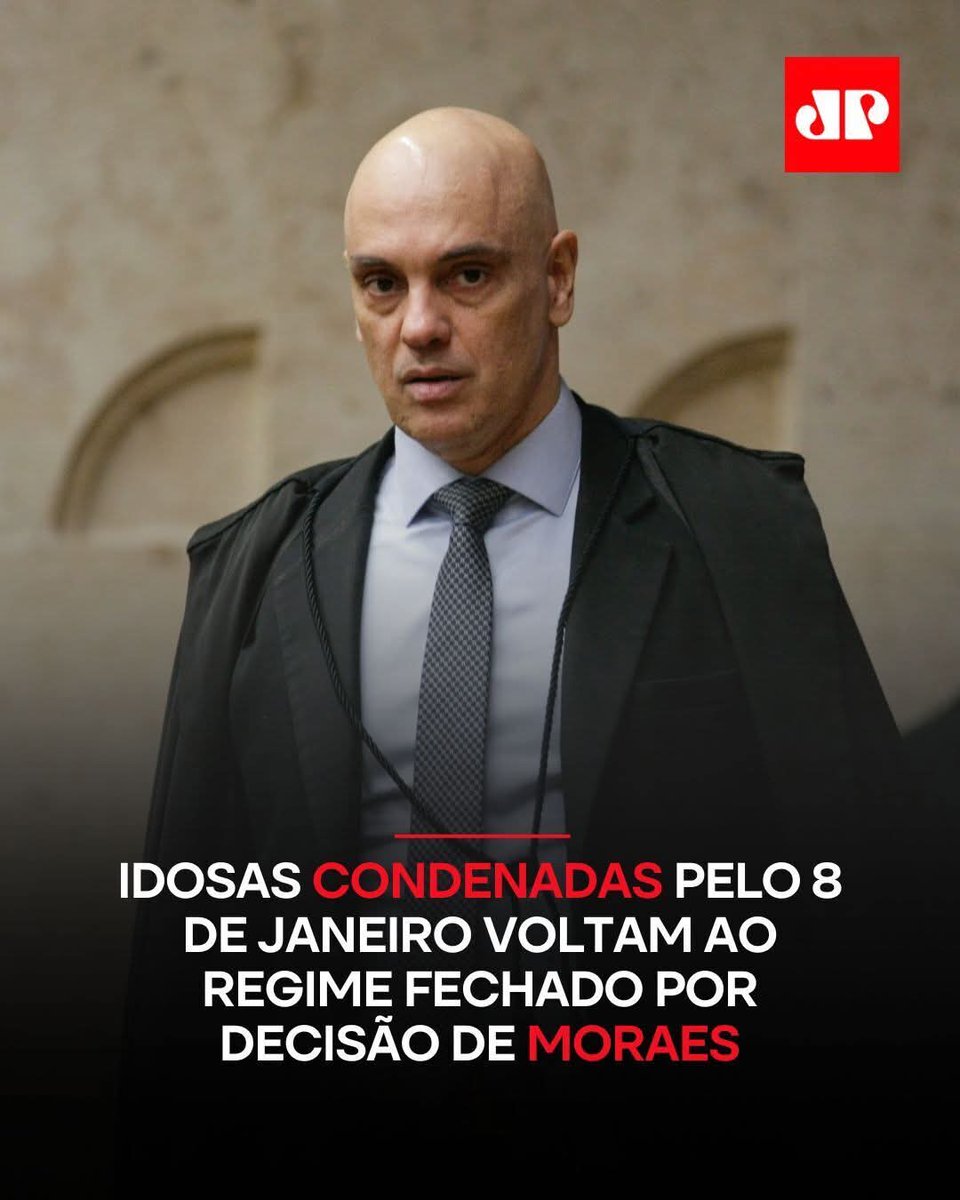 OperacaoPhoenix's tweet image. Alexandre de Moraes once again orders the arrest of elderly women.
 
to be honest, they pose no risk to society. This is a terrible situation we live in Brazil... Will Brazil become a new Cuba or Venezuela? May God protect us.

#Brazil #EstadosUnidos #Trump #news @globaltimesnews