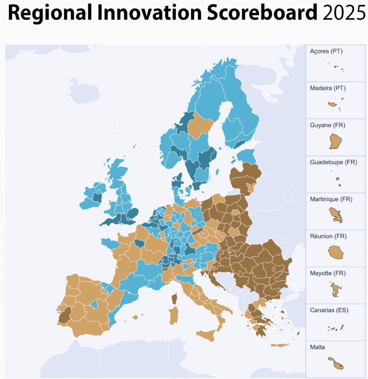 El Regional Innovation Scoreboard de la Comisión Europea <a href="/UE_Comision/">Comisión Europea</a> sitúa a Euskadi como país “fuertemente innovador".

spri.eus/es/innovacion-…