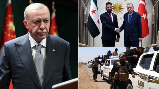 Cumhurbaşkanı Erdoğan:

"Biz kararlıyız, Ahmed Şara’yı Suriye’de yalnız bırakmayacağız. Kendilerine her türlü desteği vereceğimizi söyledik. Suriye’nin parçalanmasını istemiyoruz. Bölgede 2.500 kişilik hafif silahlı güç var. Dürzi grupların ikisi ateşkesten yana…”