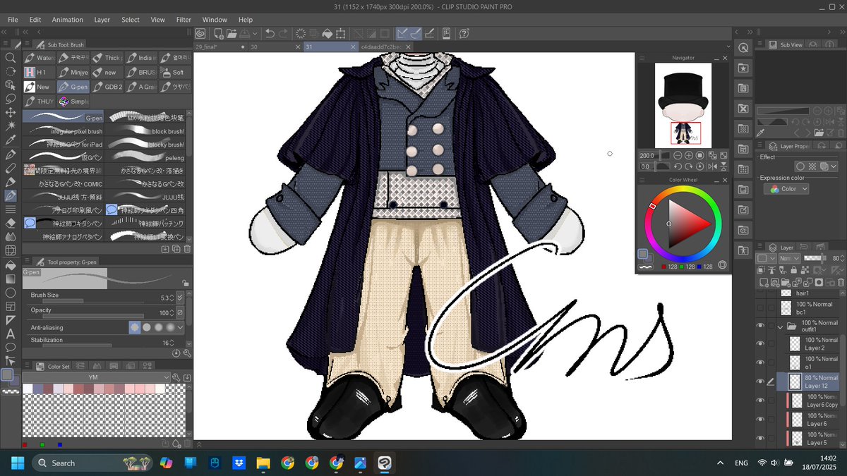 ym_14_6's tweet image. Outfits for commission
#ChibiArt #Commission