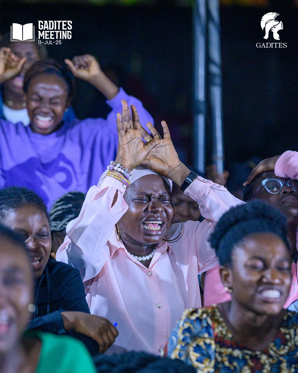 GaditesOfficial's tweet image. MOMENTS FROM GADITES MEETING! 馃摳
From the songs to the prayers to the ministration of the Word鈥攊t's evident that the Lord is doing a mighty work in our generation! 馃檶馃徑
Relive these moments from Gadites Meeting held on Friday, 11th July 2025. 馃き
#GADITES
#ATroopCometh!