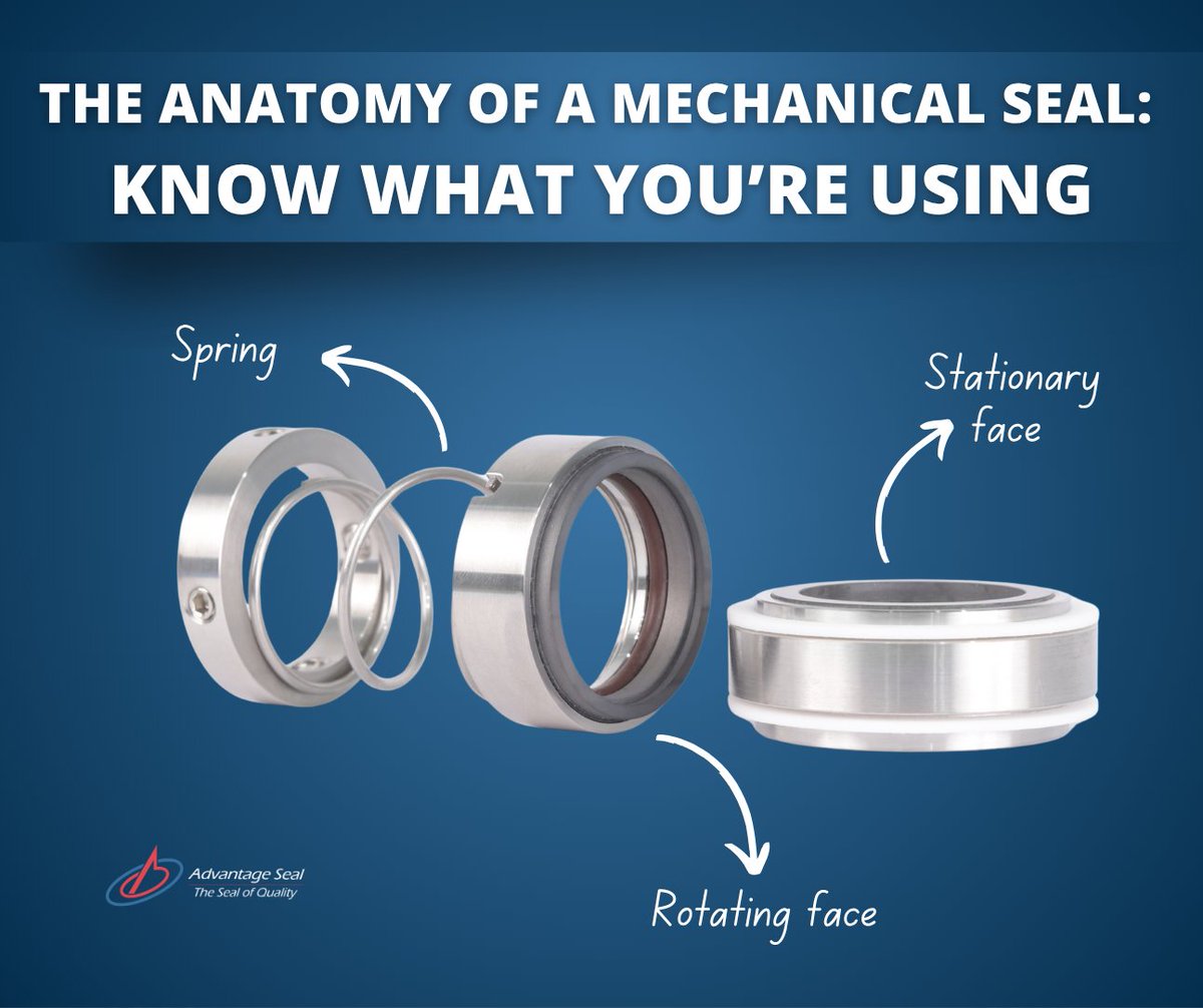 🧵 The Anatomy of a Mechanical Seal (Thread)
📣 Want help choosing the right seal? DM us or visit 
👉 asiseal.com