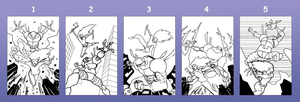 BenHerrera01's tweet image. Here are some thumbnails I did for a Cyberfrog trading card. None of these were actually used for the final Illustration but they were fun to do as practice studies to start getting used to drawing the character.