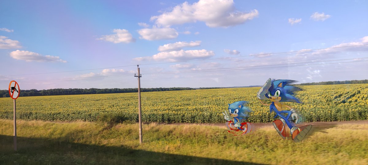 Hi (⁠•⁠‿⁠•⁠)
I'm here again, sorry I have no arts , no time ..and ..no desire to draw , but I'll try to come back to form. 
#SonicTheHedgehog 
#SilverTheHedgehog
#ClassicSonic