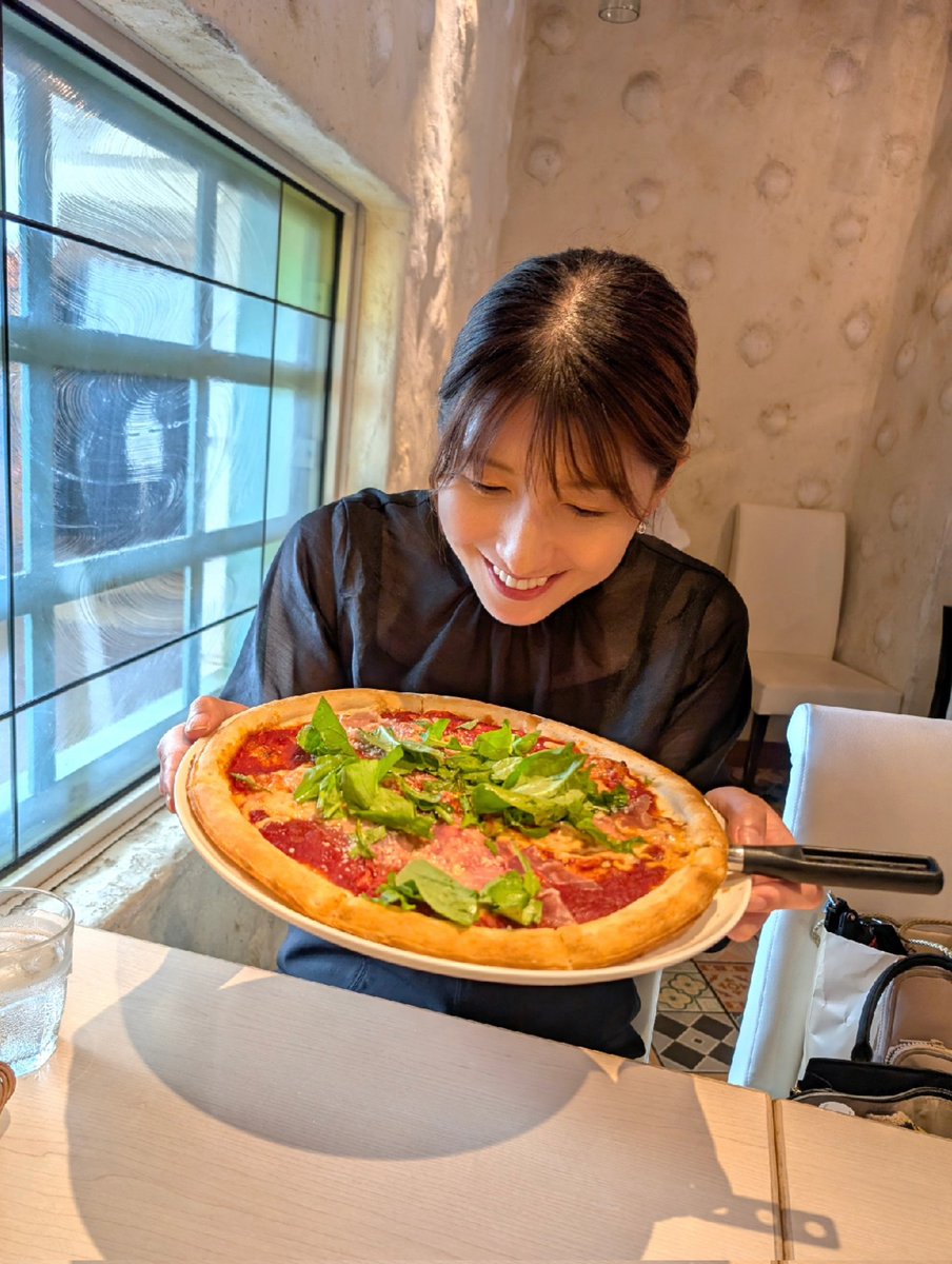 ピザ大好き🥹🤍 炭水化物サイコー！！！