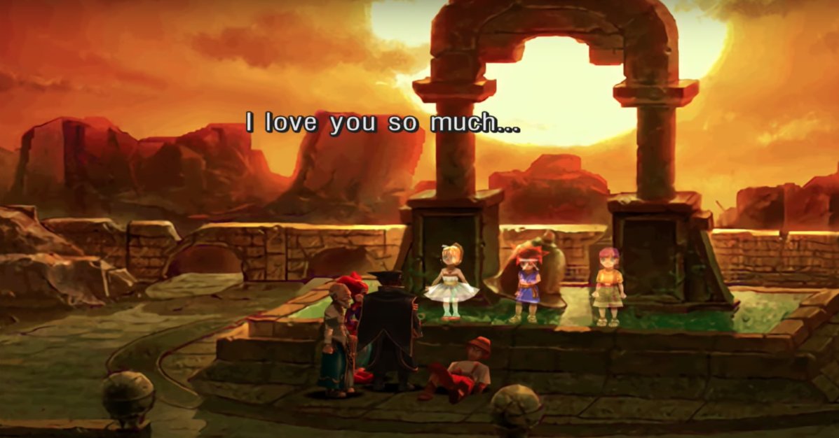 seraphicsymbols's tweet image. Incase you didn’t know, Divine One 📚✨
Video game: Chrono Cross
