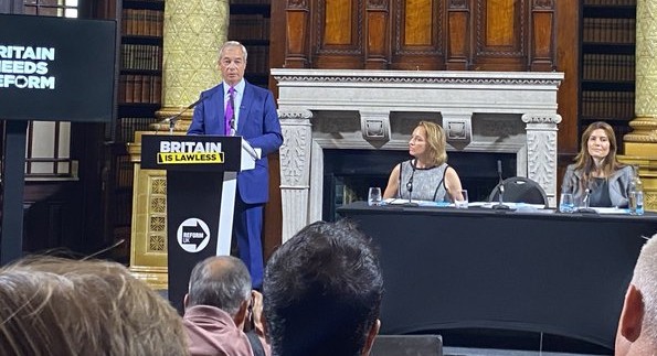 KeyworkerMan's tweet image. Great Press Conference for ➡️#ReformUK 👍
So many great new ideas for Law & Order 😃
Many questions answered 🧐
➡️Reform are talking like we've already won the next election lol😎
