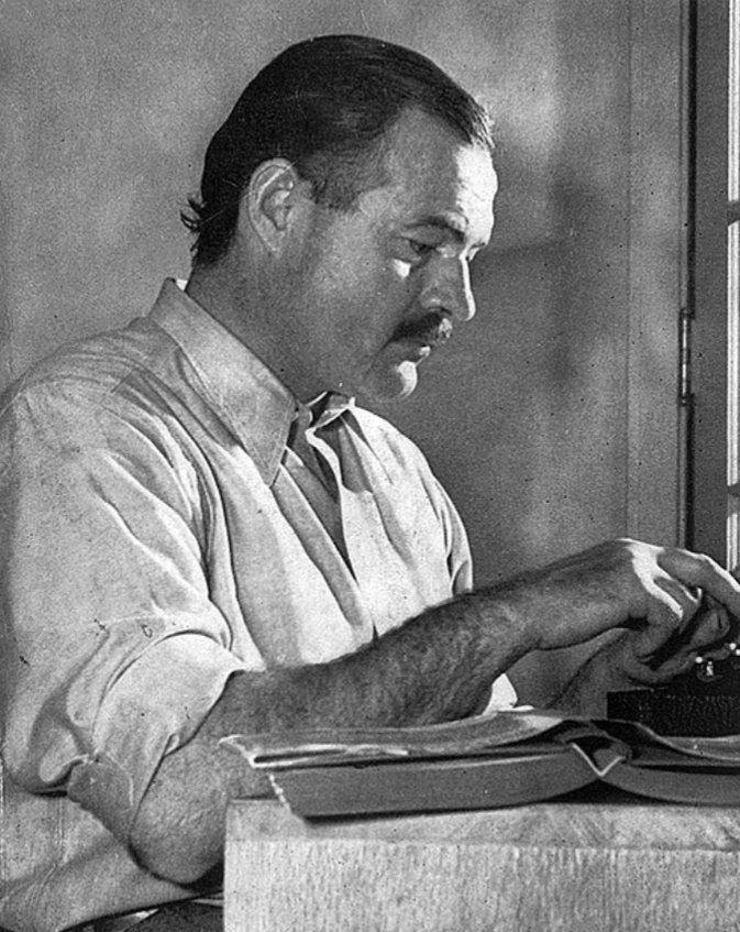 FrankAmari2's tweet image. "My aim is to put down on paper what I see and what I feel in the best and simplest way."
-- Ernest Hemingway, born #OTD 1899