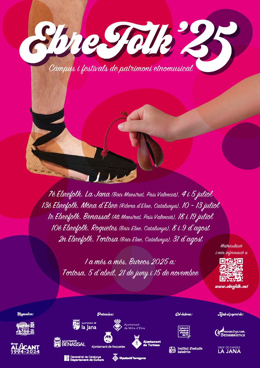 En el marc de l'Ebre Folk 2025 hem presentat la <a href="/RevCaramella/">Revista Caramella</a> 52 a Benassal (Alt Maestrat) aquest darrer divendres, 19 de juliol . El 8 ho vam a la Jana (Baix Maestrat) i el 8 d'agost ho farem a Roquetes (Baix Ebre).