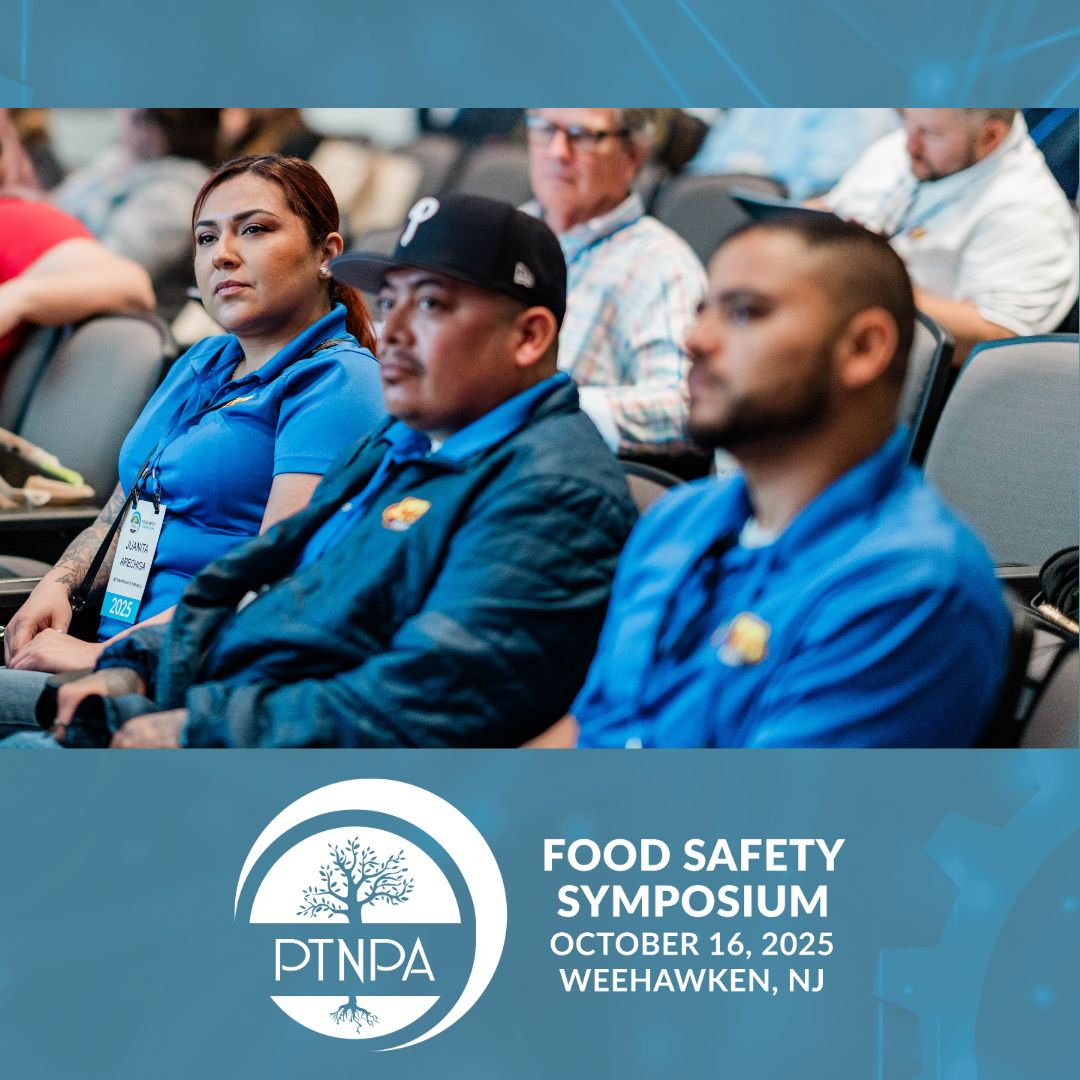 On October 16, 2025, in Weehawken, NJ, join us for the first-ever Northeast Regional Food Safety Symposium. PTNPA Members, register now 👉 bit.ly/3TPex2X 📣