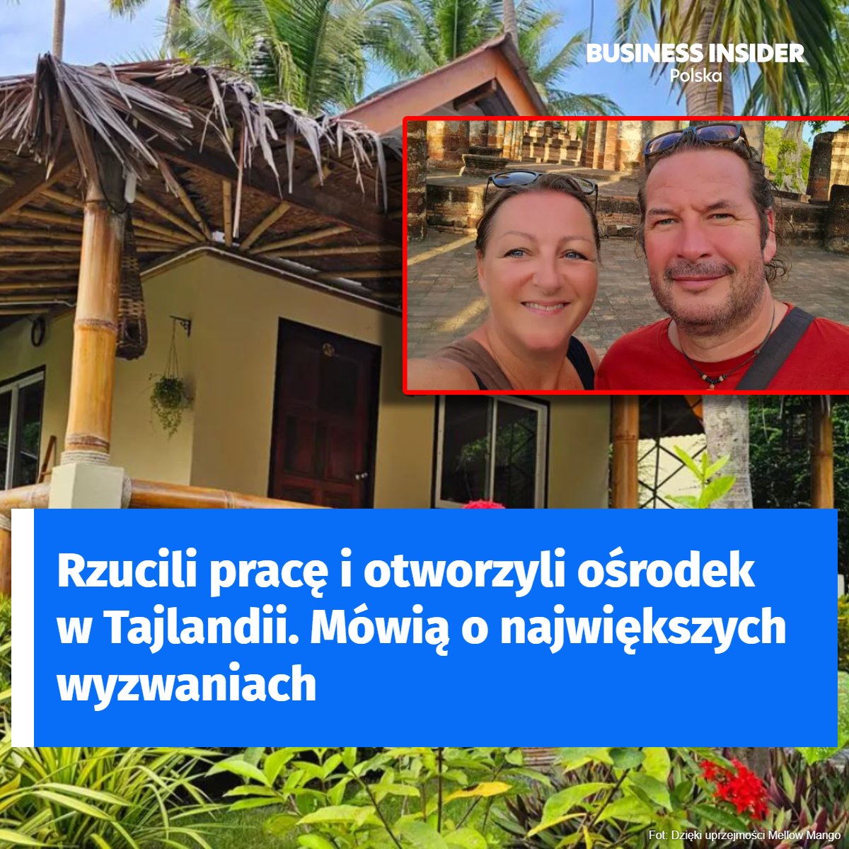 BIPolska's tweet image. 🌴 Porzucili życie w Holandii i zamieszkali 60 m od plaży w Tajlandii. Ale nie wszystko jest jak z pocztówki 💼☀️
🟦 Więcej na ten temat ➡️ businessinsider.com.pl/lifestyle/rzuc…