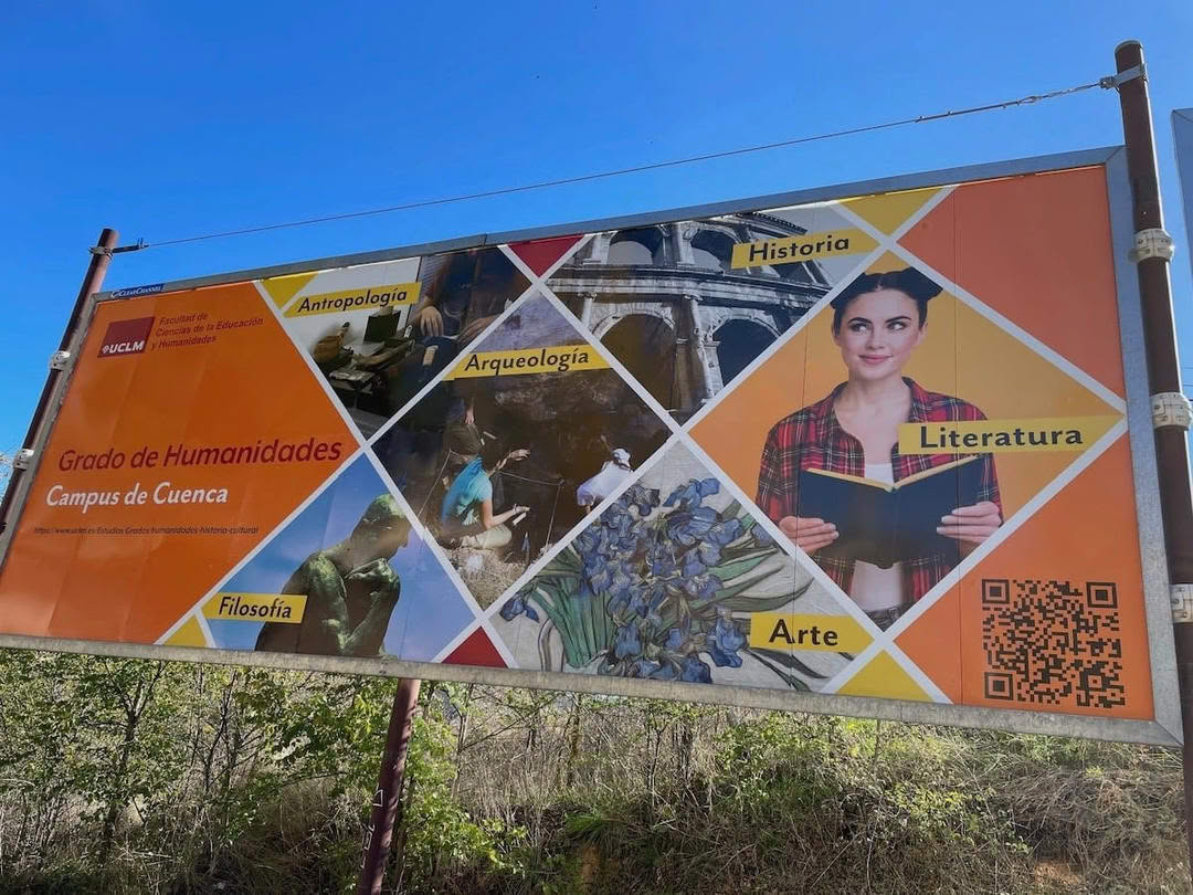 👉Historia, Filosofía, Arte, Literatura, Antropología, Arqueología...
👉¡Todo esto y mucho más aprenderás estudiando el Grado de Humanidades que se imparte en nuestra Facultad!
¡Preinscripción abierta por Matrícula Directa hasta el 30 de septiembre!