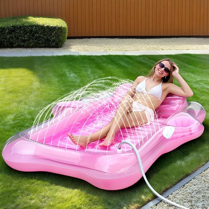 BenFredjAli1's tweet image. Inflatable Tanning Pool Lounger Float – 5-in-1 Design 🏖️☀️
⬇️ 72&quot; x 61&quot;, built-in spray cooling system – perfect for pool parties &amp;amp; summer sunbathing
Buy on Amazon: amzn.to/44YOP15  (ad)

#SummerVibes #PoolPartyEssentials #USADeals