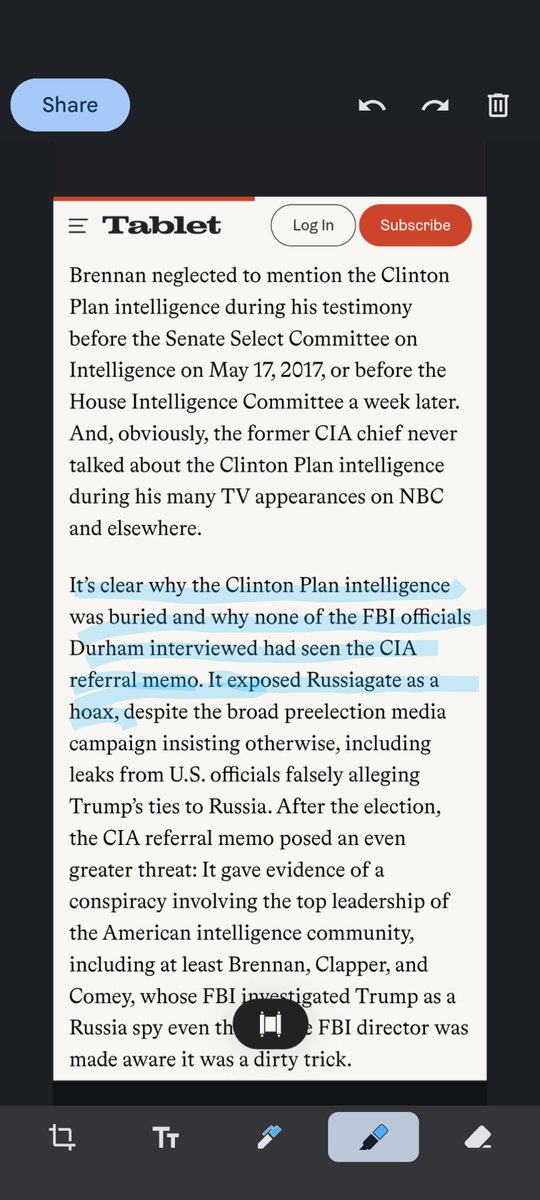 DanProft's tweet image. Very helpful piece by the always incisive @LeeSmithDC who zeros in on the gist of the angles into a potential prosecution of John Brennan.
Read the whole thing @tabletmag here: tabletmag.com/sections/news/…