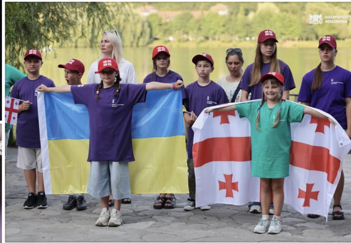 Tamar Beruchashvili - თამარ ბერუჩაშვილი (@tberuch) on Twitter photo Around 600 Ukrainian children will spend summer in Georgia in 2025 supported by the special annual humanitarian program of the Georgian Government. <a href="/MFA_Ukraine/">MFA of Ukraine 🇺🇦</a> <a href="/MAERomania/">Ministry of Foreign Affairs of Romania 🇷🇴</a> Around 600 Ukrainian children will spend summer in Georgia in 2025 supported by the special annual humanitarian program of the Georgian Government. <a href="/MFA_Ukraine/">MFA of Ukraine 🇺🇦</a> <a href="/MAERomania/">Ministry of Foreign Affairs of Romania 🇷🇴</a>