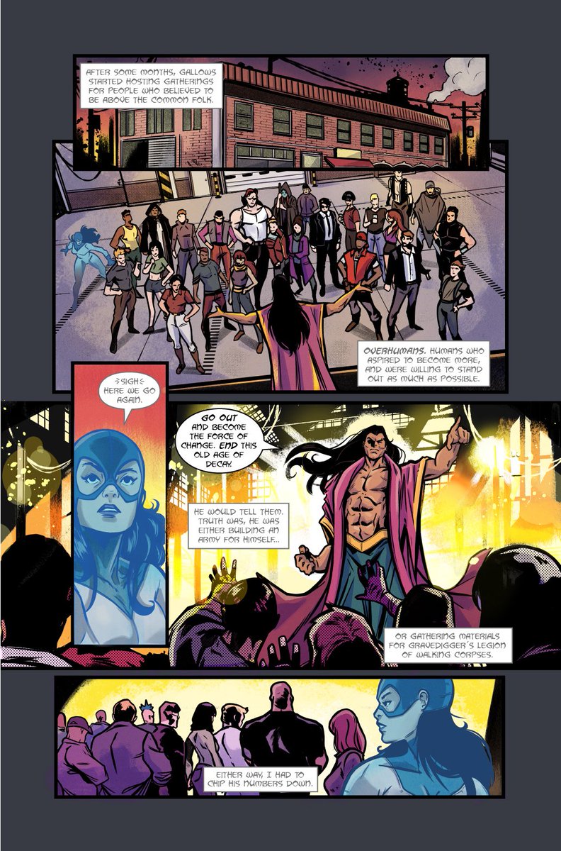 g_mart8's tweet image. Knight is a man searching for the missing pieces of his soul that may unlock the secret to his past. But when he gets caught in the fight against an ancient evil, he believes to have found his purpose. Urban fantasy superhero comic: kickstarter.com/projects/philb…
#indiecomics
