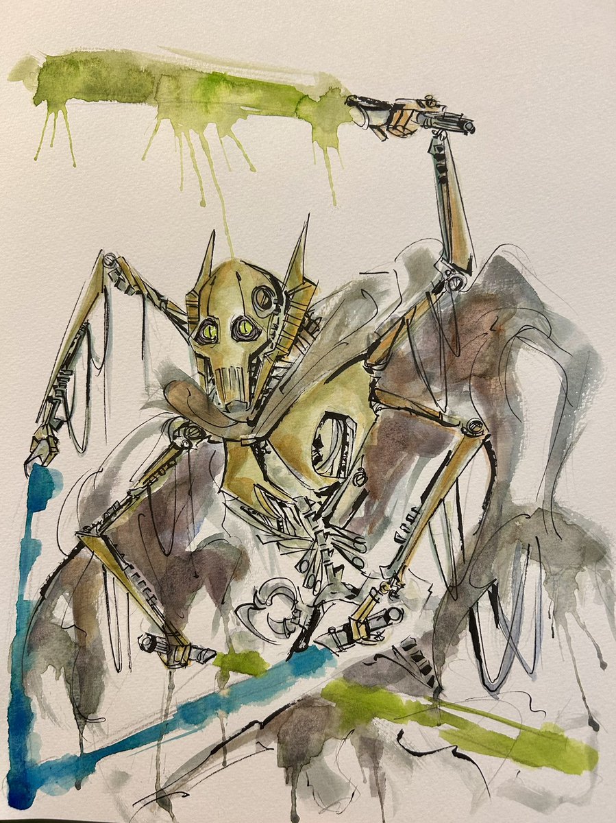 Manof_amrt's tweet image. General Grievous break test with once again the cool pen
#starwars