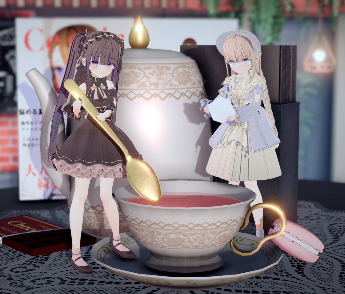 ドールのお茶会
#サマすく