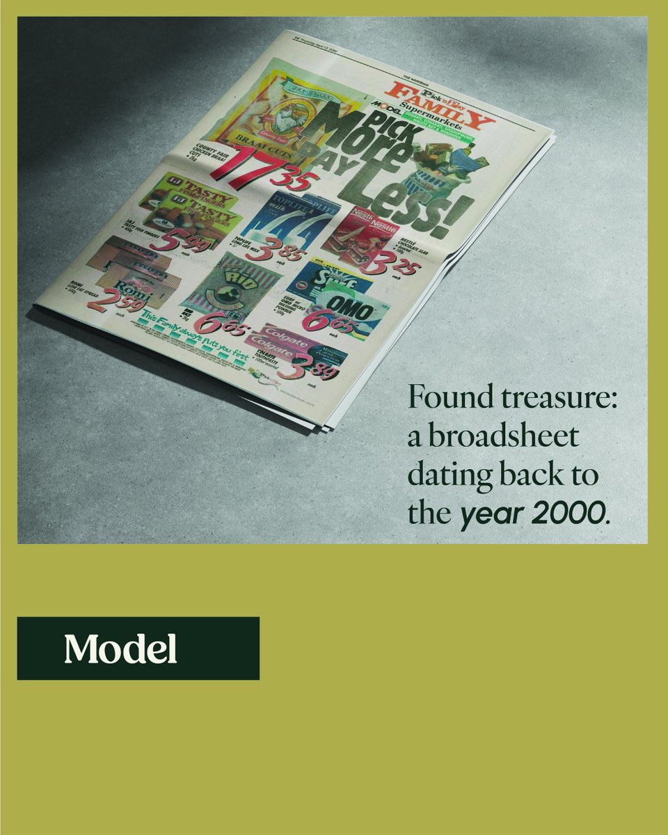 The year is 2000. The prices are great. Quality then, quality now!

 #ModelNamibia #ElevateTheEveryday