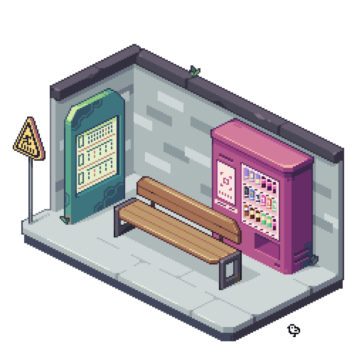 G4rU_Gahu's tweet image. makes me feel so good.Okay,I'll try to finish it and improve the quality.
#pixelart #ドット絵
