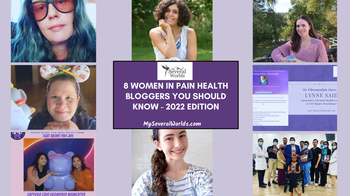 globetrotteri's tweet photo. 8 Women #HealthBloggers You Should Follow in 2022
Featuring: @TiffanyKairos @brainless_blog @gracybassey @THWFibro @frmapurpbutrfly @LBHealthLife @Looms4Lupus, & @thefibromama
#ChronicPain #ChronicIllness #Fibromyalgia #Cancer https://t.co/MtyExP4PJw