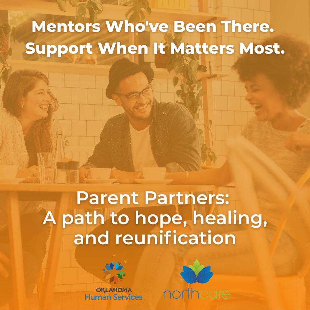 OKDHS's tweet image. Hope. Healing. Support. 💛
Parent Partners from Oklahoma Human Services and NorthCare connect biological parents with mentors who’ve successfully reunified with their children.
Because everyone deserves a second chance.
🔗 oklahoma.gov/okdhs/newsroom…
#ParentPartners #OKDHS