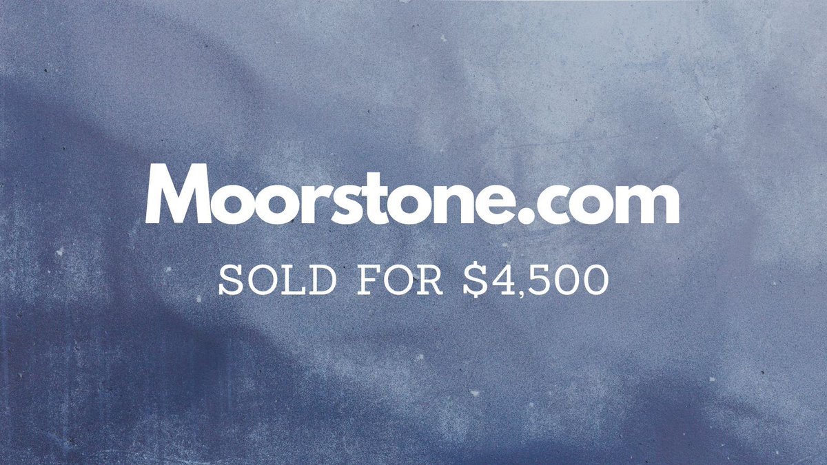 NameBio's tweet image. Yesterday saw $224k in domain name sales including:

$4,500 Moorstone․com
$3,950 ByteWave․com
$2,995 ImageGPT․com
$2,081 EpicGenerators․com
$1,995 LiveAvatar․com
$1,712 SmartLogics․com

Full list 👉 namebio.com/daily

#Domains