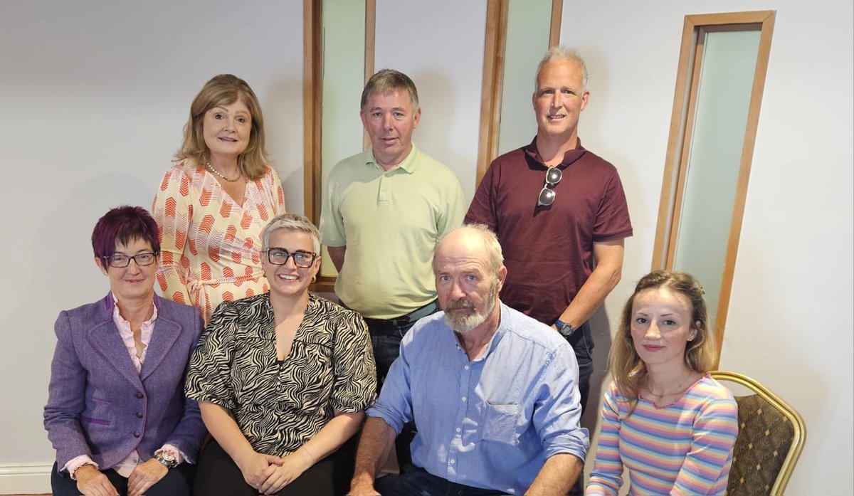 MariaWalshEU's tweet image. I met with the Galway IFA delegation in Athenry this weekend. I want to thank Rosemary McDonagh, Enda Monaghan, Tony Colleran, Maura Canning, Stephen Canavan (Chairperson), and Kerina Finn. It's a crucial time for agriculture in the EU.