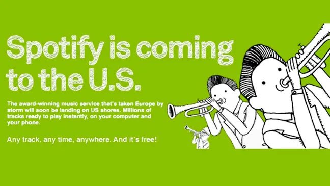 This was our announcement for Spotify launching in the U.S., 14 years ago. 

At the time, we weren’t sure if people here would embrace it the same way they had in Europe. We launched invite only because we didn’t know what kind of demand to expect, or honestly if we were even