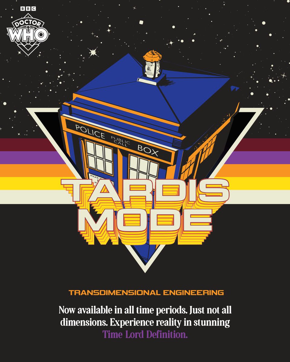 bbcdoctorwho's tweet image. TARDIS mode or maximum defence mode? 🤔
The newest merchandise to join the Whoniverse - launching tomorrow on the all-new BBC Shop ➡️ bbc.in/4f7n0s3