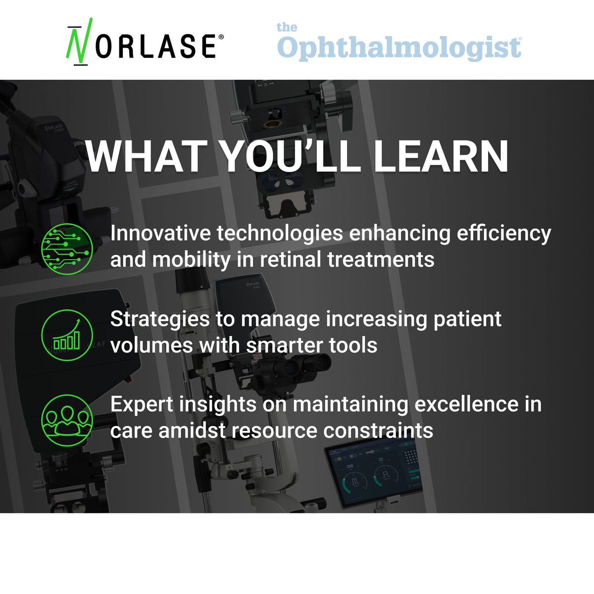 Dive into real-world case studies, practical insights, and next-generation technologies with leading European retina specialists: Prof. Paulo Eduardo Stanga, Dr. Davide Borroni, and Dr. Alexander S. Thrane. 

▶️ bit.ly/4ePvqEq