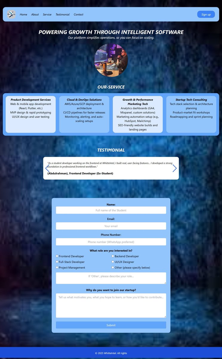 kareemidris80's tweet image. I’ve built two landing pages for a tech startup using Tailwind CSS, but my tutor said I should create a new one because there’s still room for improvement.