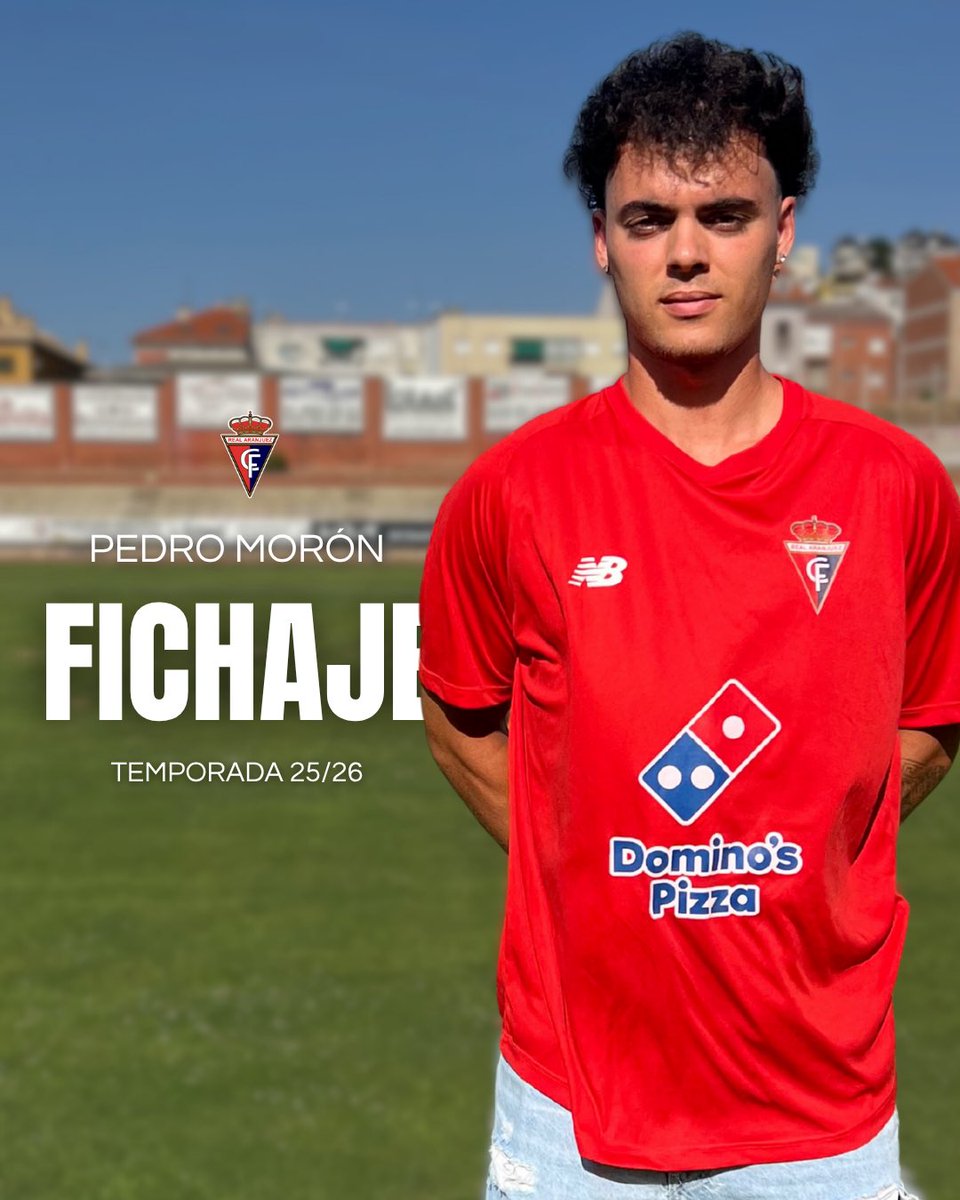 📝 ¡Nueva incorporación!

💥 𝗣𝗘𝗗𝗥𝗢 𝗠𝗢𝗥𝗢́𝗡 se suma al Real Aranjuez

➡️ Lateral procedente del Juvenil División de Honor del Getafe C.F.

Velocidad, trabajo y profundidad para reforzar la banda. ¡Bienvenido!❤️💙

#VamosAranjuez #OrgulloRibereño