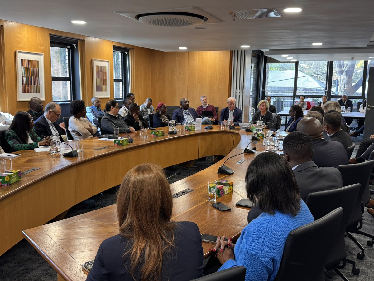 AxelVT_WB's tweet image. Great exchange with field-based colleagues on the @WorldBank’s priorities in South Africa, Lesotho, Botswana, Namibia and Eswatini. Their commitment and insights are a powerful reminder of why we do what we do. #RisingAfrica