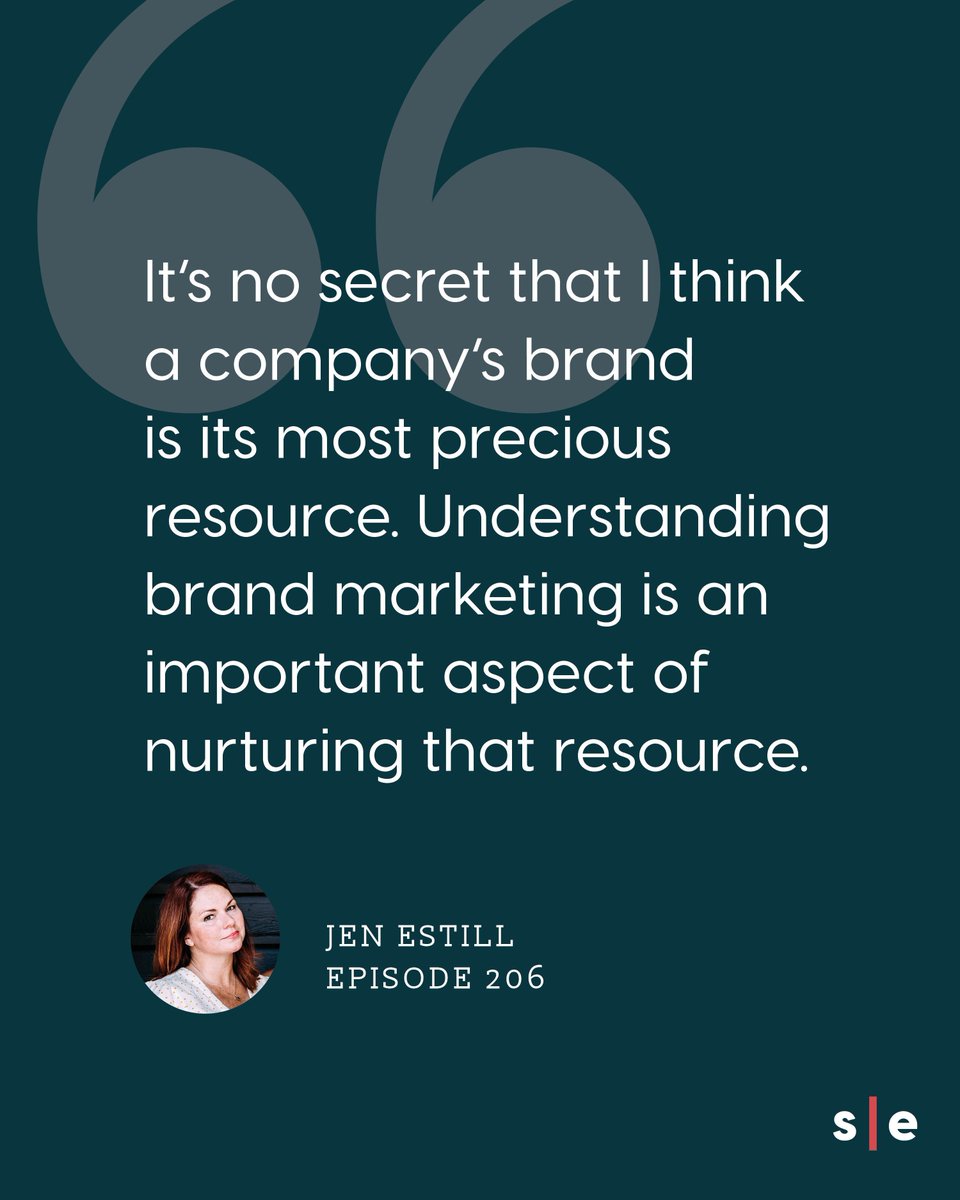 “It’s no secret that I think a company’s brand is its most precious resource. Understanding brand marketing is an important aspect of nurturing that resource.” – J

In our latest case study episode, we talk about values-driven messaging. Listen here: buff.ly/2EmmJHt