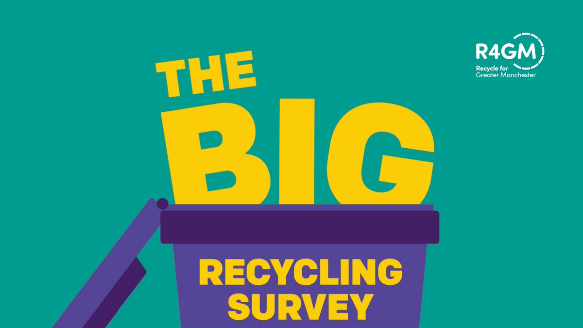 ManCityCouncil's tweet image. Have your say on bins and recycling ♻️
Partners @recycle4gm have launched a survey to find out your views and recycling habits.
The results could help shape the future of bins.
Lift the lid on your thoughts and dive in.
Take part now: orlo.uk/ng6t8