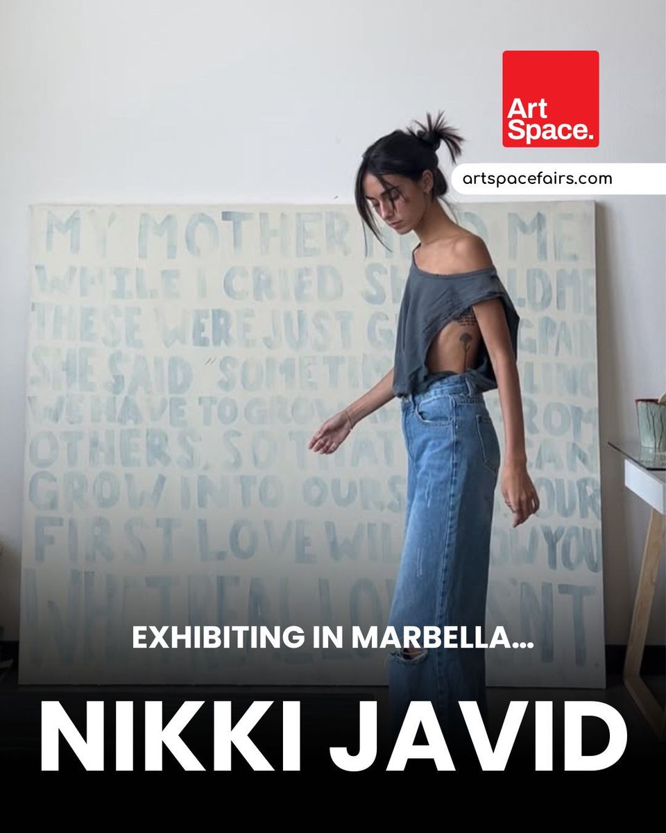 artspacefairs's tweet image. 🎨 We’re excited to welcome artist Nikki Javid to Art Space Marbella 2025!

🎟 FREE TICKETS - buff.ly/kLmtDv3
📍 Where: Anantara Villa Padierna Palace Benahavís Marbella Resort
📅 When: July 31st – August 3rd 2025

#NikkiJavid #ArtSpaceMarbella2025 #ArtFair2025 #Marbella