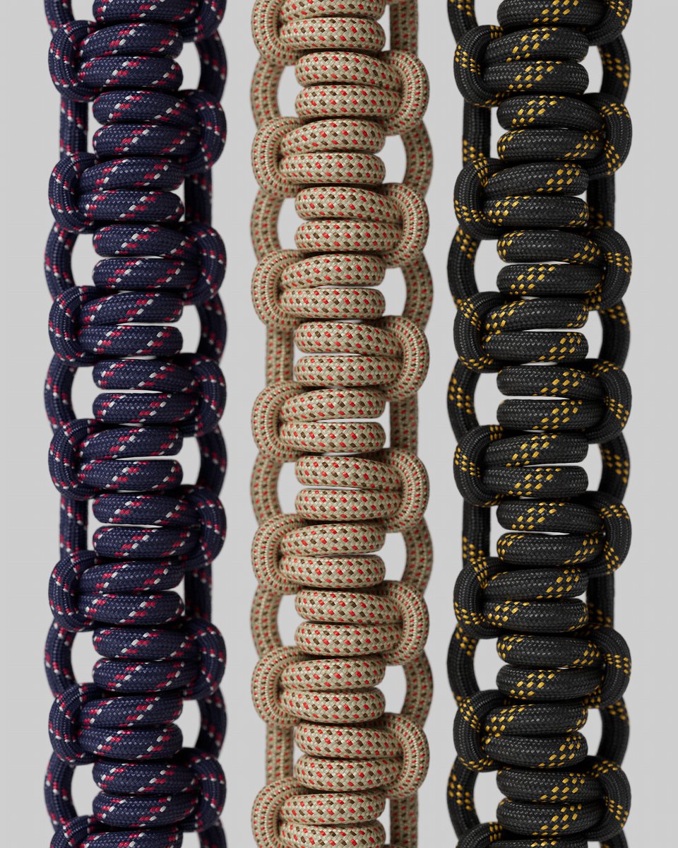 GSG3D's tweet image. Parachutes. Survival gear. Keychains. Paracord was built to be useful.

These materials? Same deal.