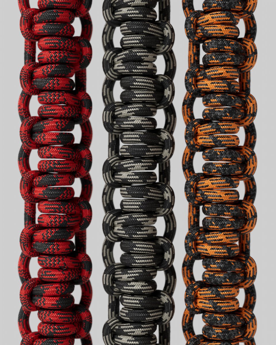 GSG3D's tweet image. Parachutes. Survival gear. Keychains. Paracord was built to be useful.

These materials? Same deal.