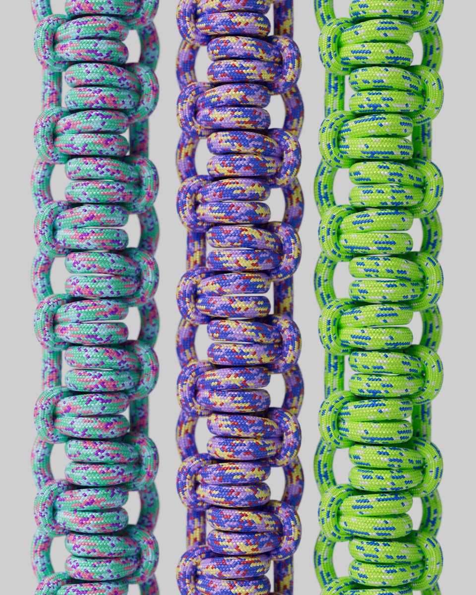 GSG3D's tweet image. Parachutes. Survival gear. Keychains. Paracord was built to be useful.

These materials? Same deal.
