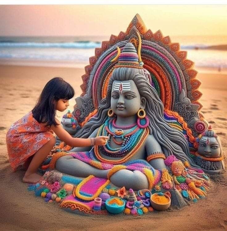 जब भरोसा हो कि शिव साथ हैं,
तो मुश्किल राह भी आसान बन जाती है।